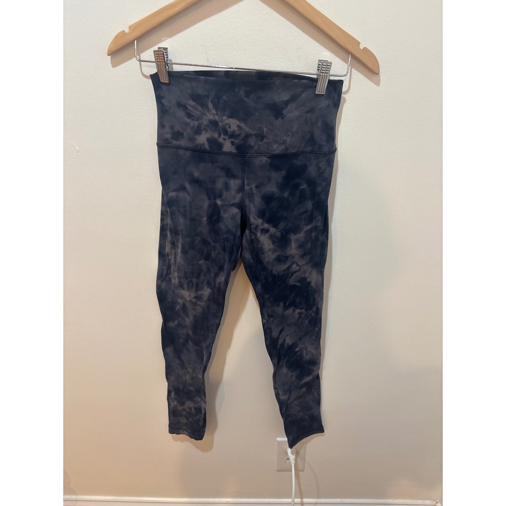 Lululemon‎ Align High Rise Pant 25 Diamond Dye Graphite Grey Bronze Size 6